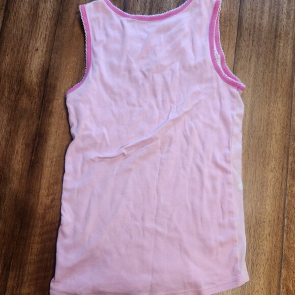 Y2k Disney Princesses Pink Sleepshirt Nightgown Tank Top Girls Size 10/12 - Picture 3 of 5